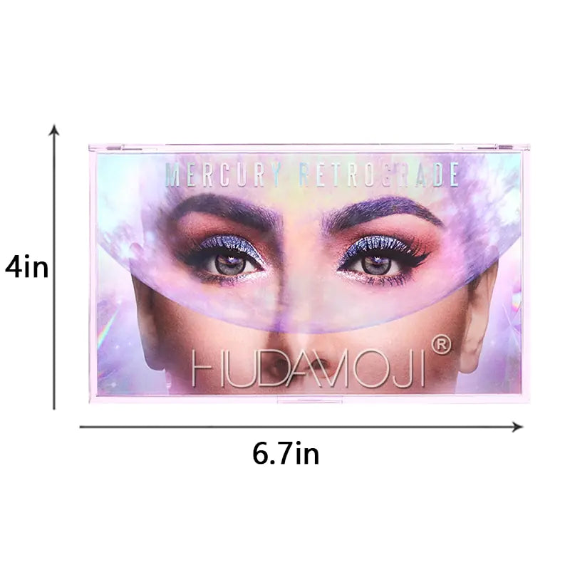 18 Color Eye Shadow Slate Waterproof